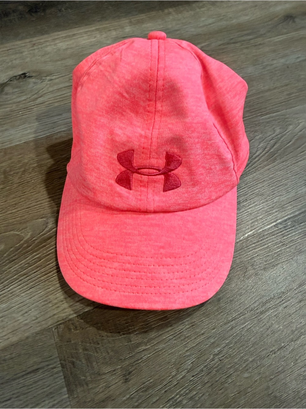 Under Armour Neon Coral Women's Hat with Embroidered Logo